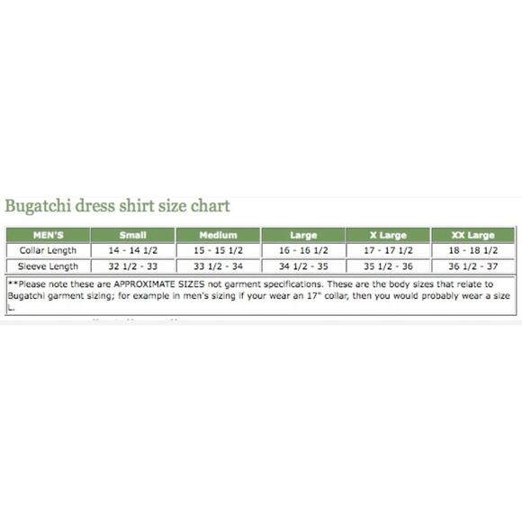 Bugatchi Uomo Men's Cotton Button Down // M 15.5, 34/35 - Picture 11 of 11